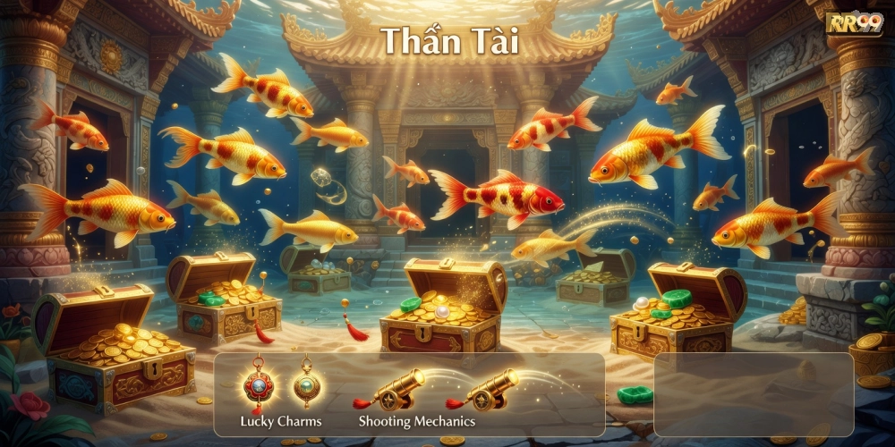 Trải nghiệm game bắn cá thần tài rr99 với jackpot lớn và giao diện may mắn