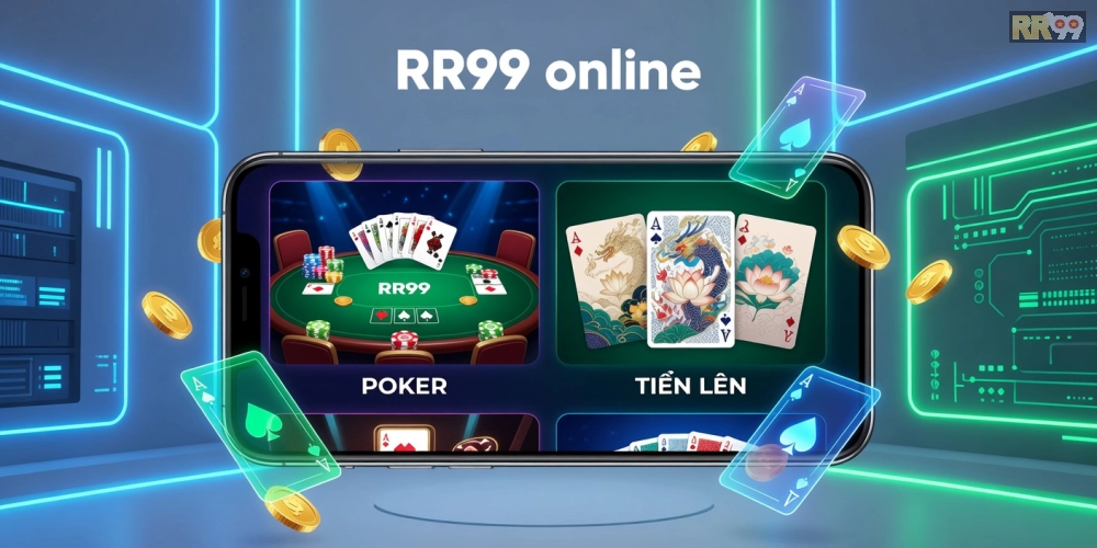 Khám phá khái niệm game bài online rr99 với giao diện hấp dẫn và tính năng hiện đại dành cho người chơi Việt