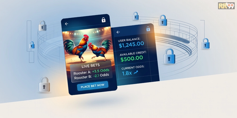 Giao diện trang cá cược đá gà online rr99 uy tín trên nền tảng FB88