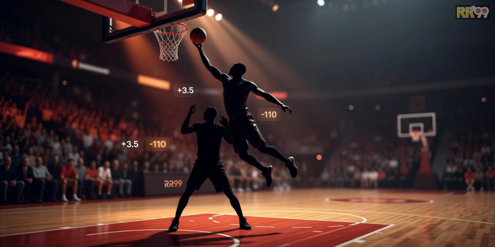 Hình ảnh sôi động về cá cược bóng rổ NBA trên nền tảng rr99 với các yếu tố thi đấu hấp dẫn.